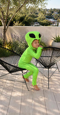 Cosmic Green Alien Halloween Costume