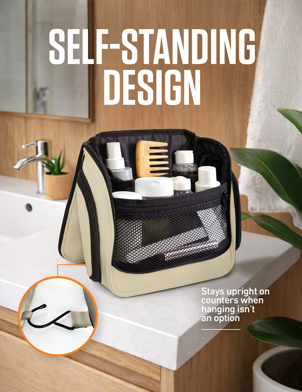 Hanging Travel Toiletry Bag