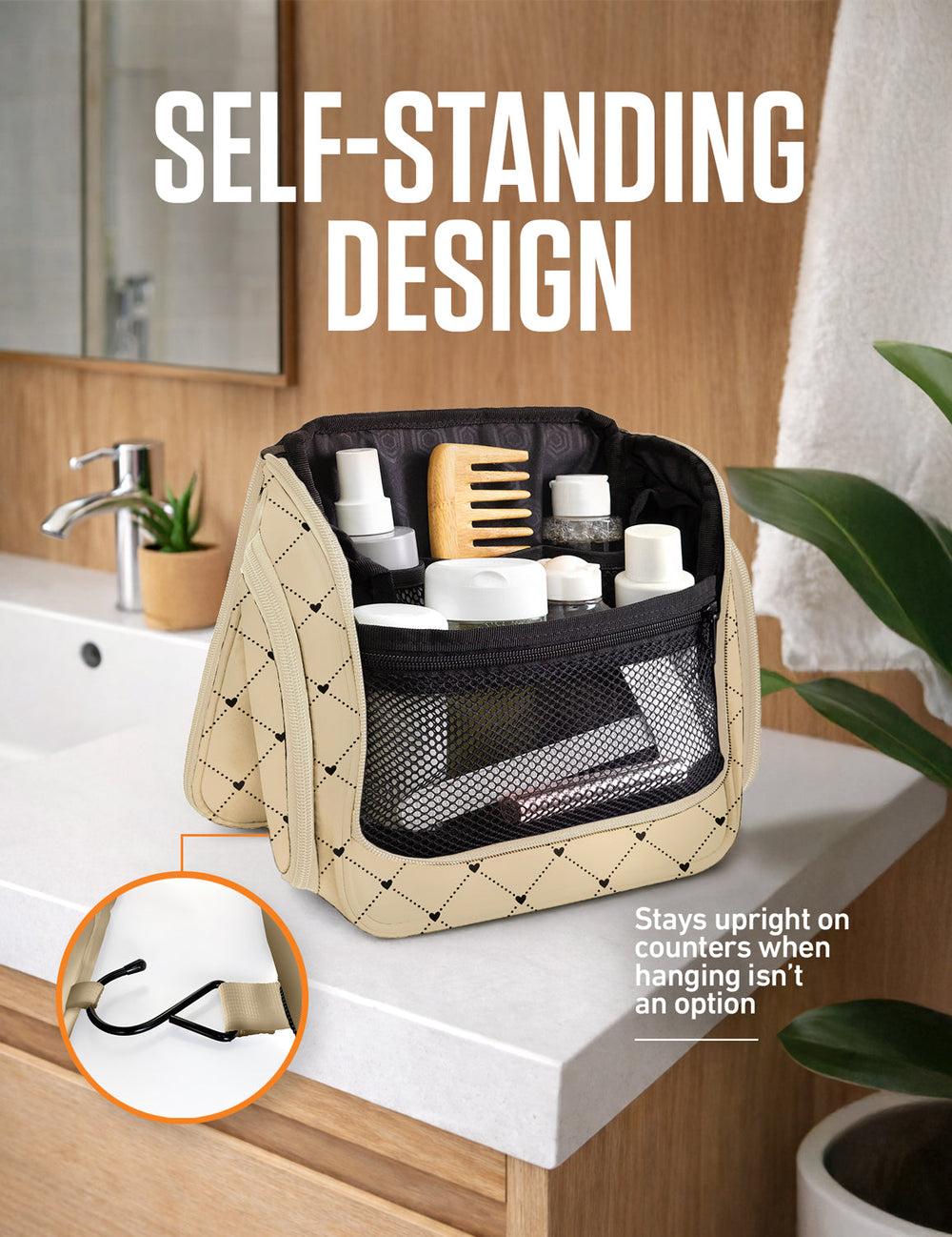 Hanging Travel Toiletry Bag