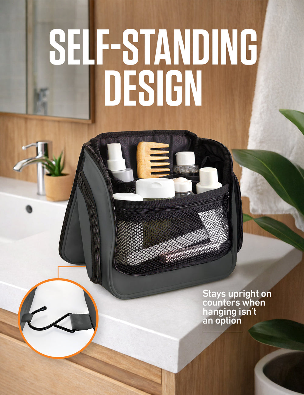 Hanging Travel Toiletry Bag