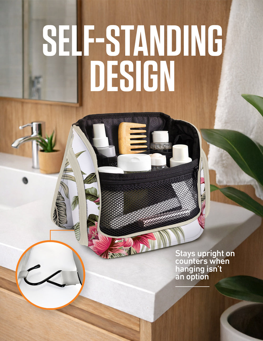 Hanging Travel Toiletry Bag