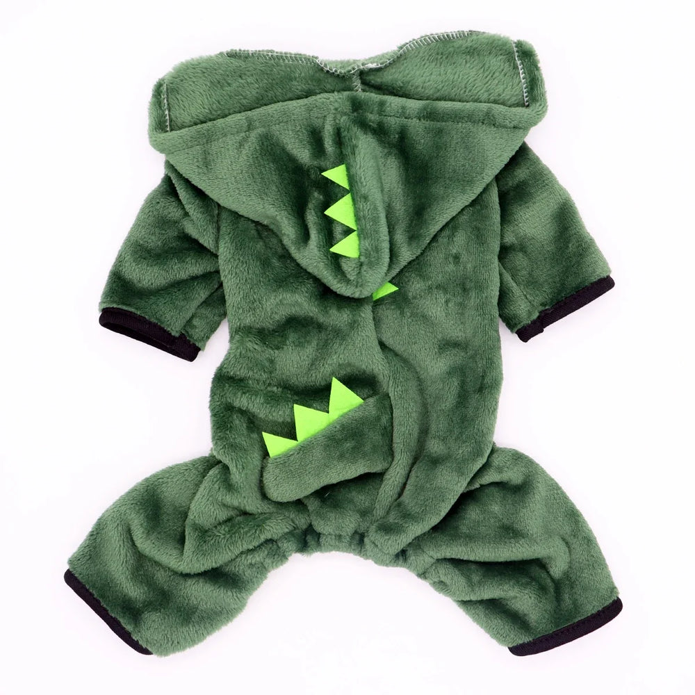 Halloween Dinosaur Costume for Small Cats — Medium Dogs
