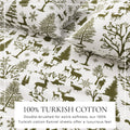 Turkish Cotton Flannel Sheet - Lakeview Collection
