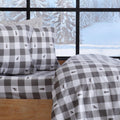 100% Turkish Cotton Flannel Sheet Sets - Boulder Collection